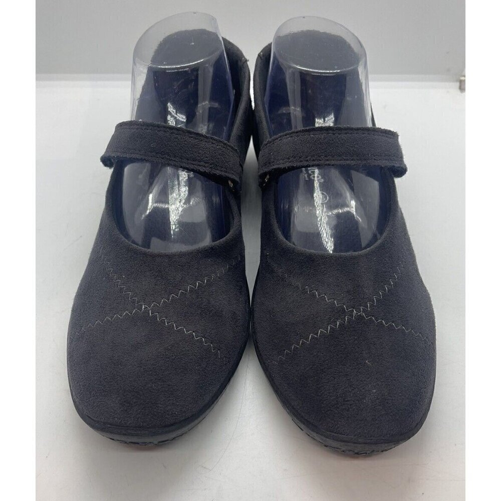 Arcopedico Womens L18 Mary Jane Shoes Flats Antracite Gray 4271-9K Lightweight 9 - Picture 2 of 9